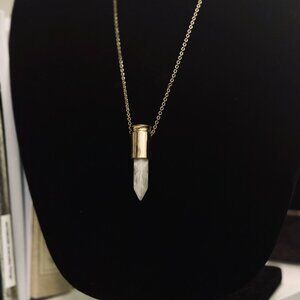 Crystal Talisman Statement Necklace